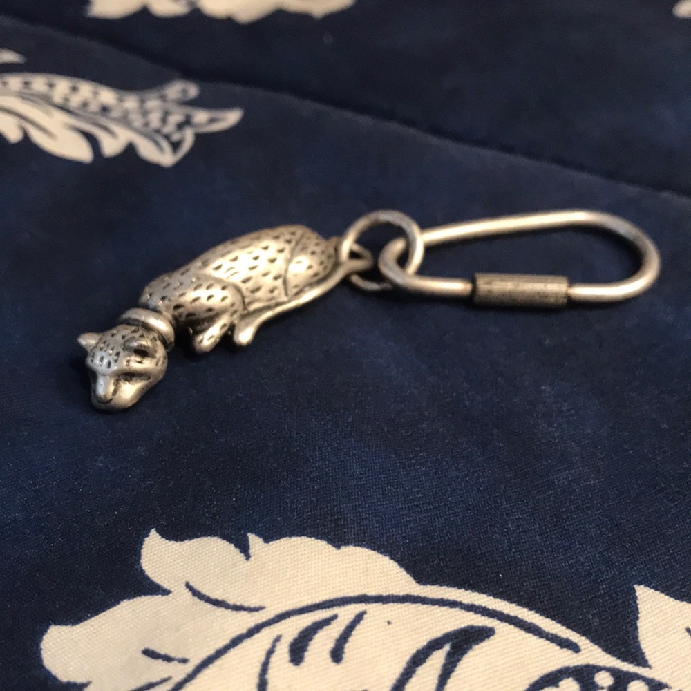 Jaguar Cat Key Ring